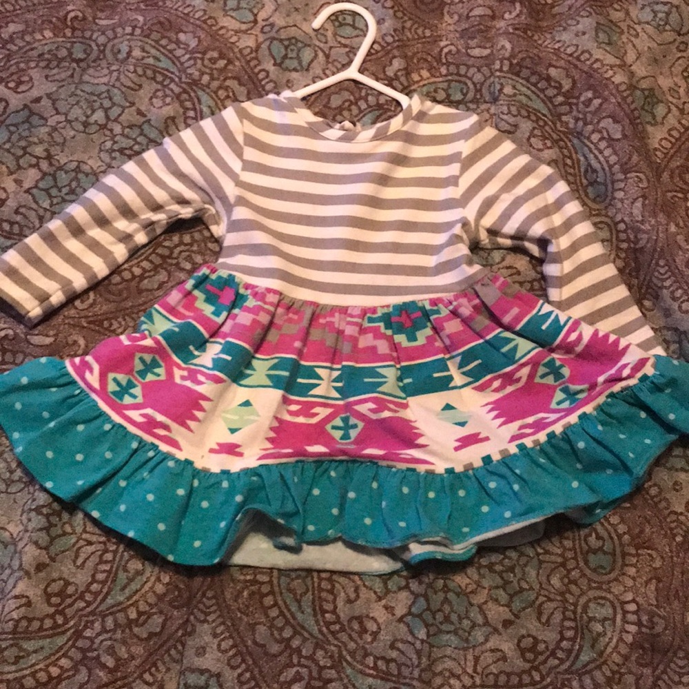 Ricrac & Ruffles dress